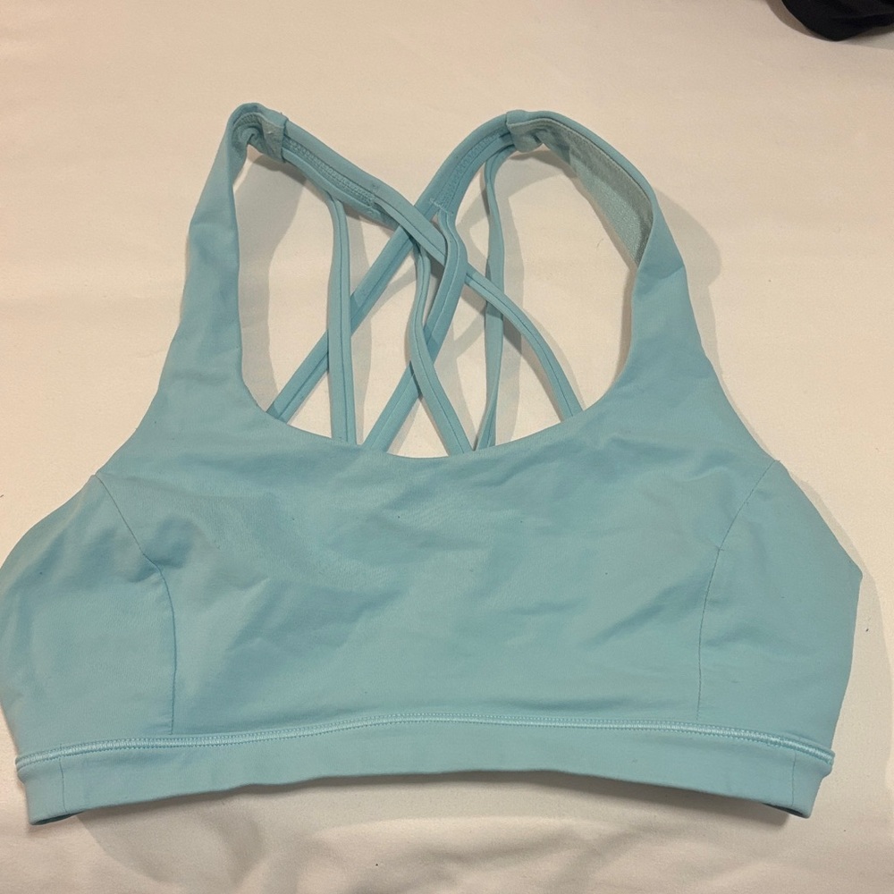 Women's Lululemon Light Blue Sports Bra